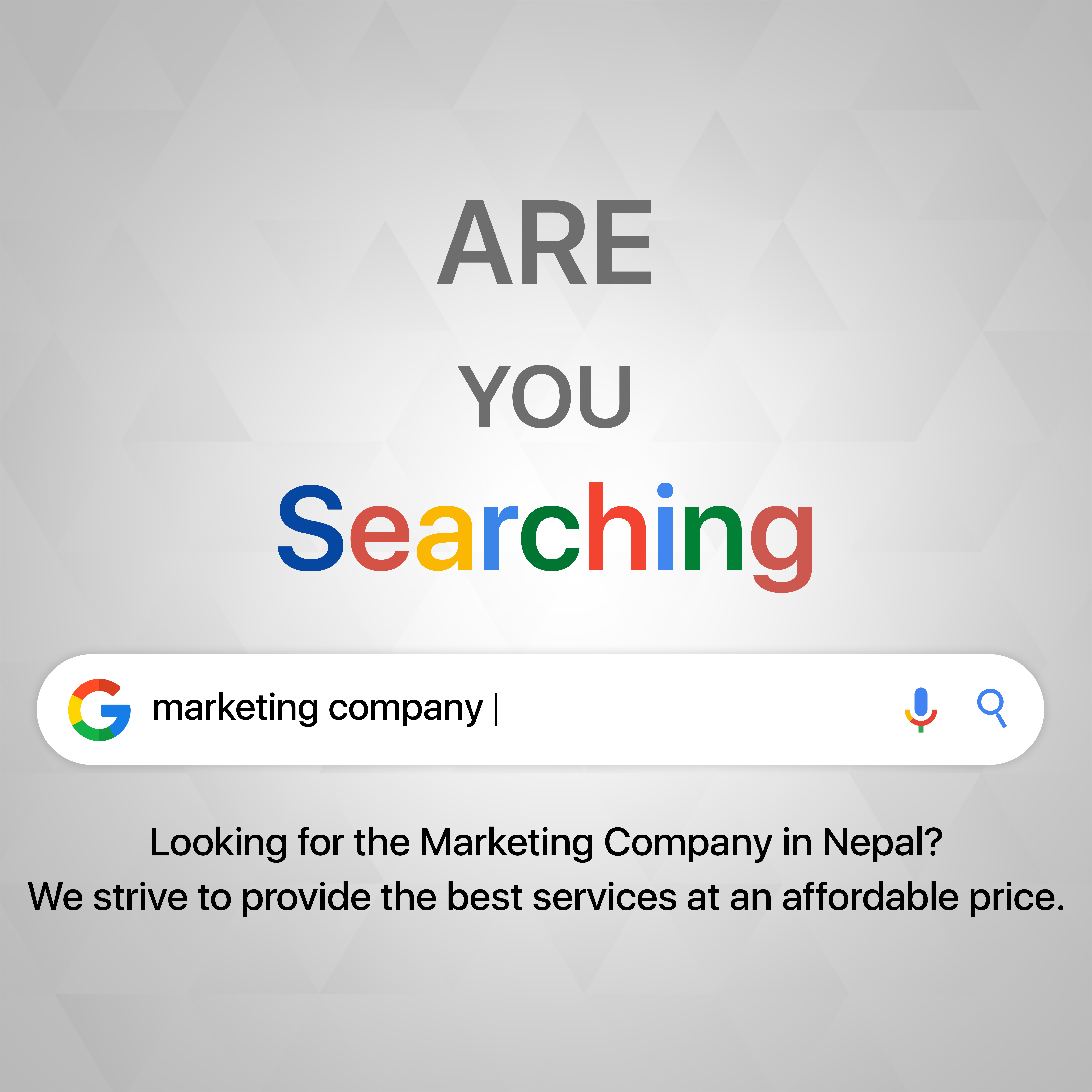 Example of a google search for a local business.