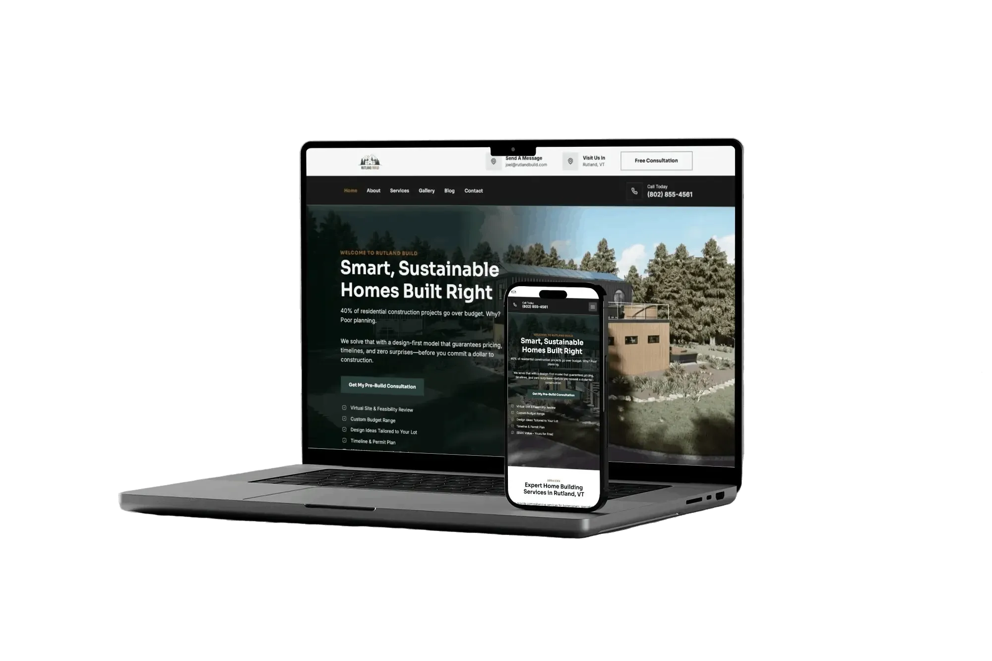 Alpenglow Counseling website preview